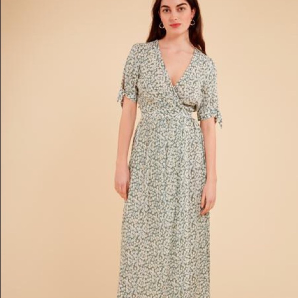 FRNCH Floral Midi Dress